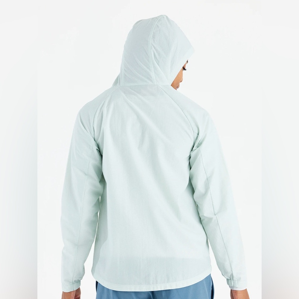 Free Fly Apparel Women’s Headwind Jacket in the color Tide Pool; Size Large - Picture 5 of 10